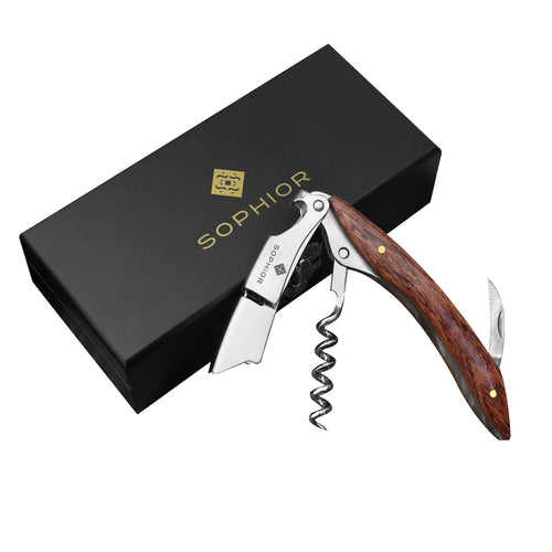 SOPHIOR Kelnersmes Rozenhout