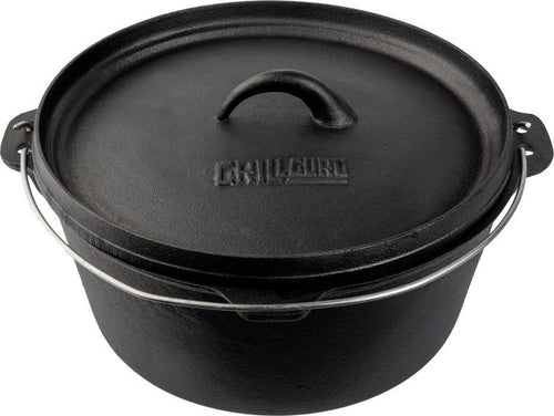 Grill Guru Cast Iron Dutch Oven Large Ø31cm