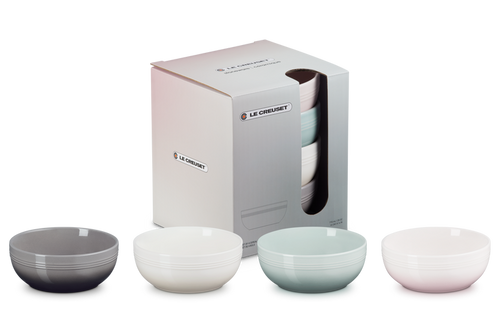 Le Creuset Ontbijtkommen 'Coupe' 4 stuks