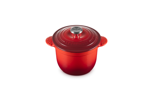 Le Creuset Cocotte Every / Rijstkoker Tradition 'Kersenrood' Ø18cm / 2L