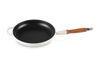 Le Creuset Koekenpan Signature met Houten handvat 'Meringue' Ø26cm