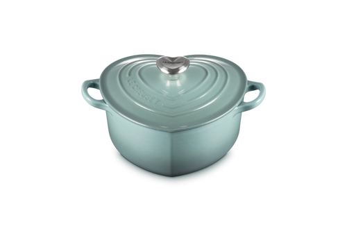 Le Creuset Braadpan Hart Signature 'Sea Salt' Ø20cm / 1,9L