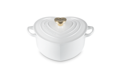 Le Creuset Braadpan Hart Signature 'Wit' Ø20cm / 1,9L