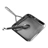 Demeyere Grillpan Ø28cm + gratis tang 'Specialties 5'