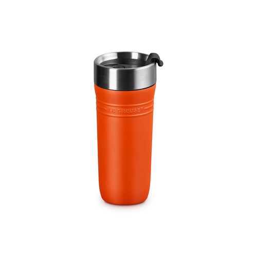 Thermosbeker 350ml Oranjerood 'On The Go'