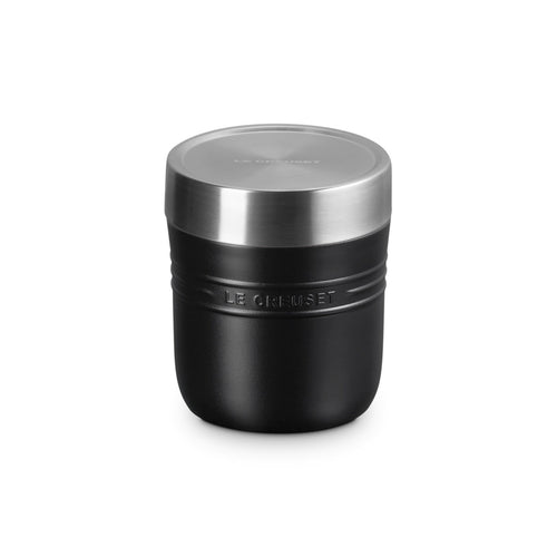Le Creuset Lunchbeker 500ml Mat Zwart 'On The Go'