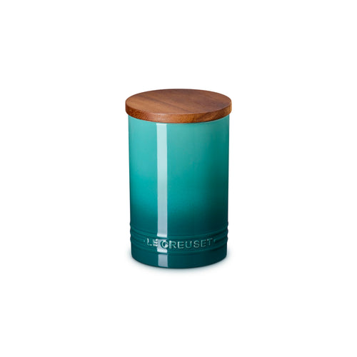 Le Creuset Voorraadpot Signature 'Bleu Riviera' Ø10.5cm / 0.77L