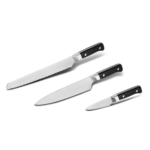 BARE Cookware Messenset 3-delig 'Twinsteel'