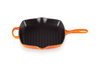 Le Creuset Grillpan Vierkant 26x26cm Grillit® 'Oranjerood'