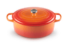Le Creuset Braadpan Ovaal Signature 'Oranjerood'