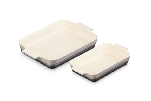 Le Creuset Ovenschalen Set van 2 'Flint' 25 & 32cm