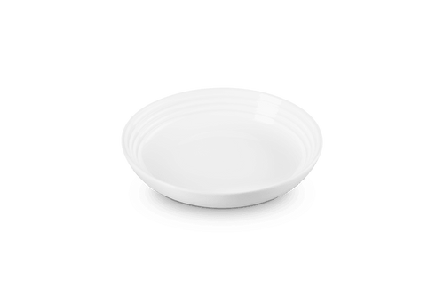 Le Creuset Diep bord 22cm 'Wit'