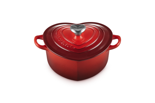 Le Creuset Braadpan Hart Signature 'Kersenrood' Ø20cm / 1,9L