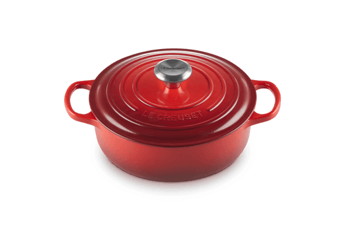 Le Creuset Lage Braadpan Signature 'Kersenrood' ø24cm / 3.1l