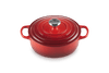 Le Creuset Lage Braadpan Signature 'Kersenrood' ø24cm / 3.1l
