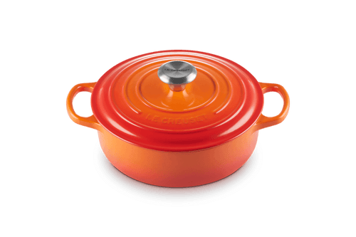 Le Creuset Lage Braadpan Signature 'Oranjerood' ø24cm / 3.1l