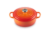Le Creuset Lage Braadpan Signature 'Oranjerood' ø24cm / 3.1l