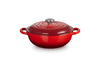 Le Creuset Marmite Braadpan Signature 'Kersenrood' Ø22cm / 2.2L
