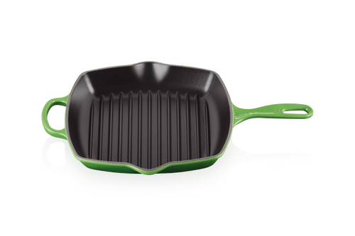 Le Creuset Grillpan Vierkant 26x26cm Grillit® 'Bamboo Green'