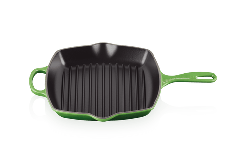 Le Creuset Grillpan Vierkant 26x26cm Grillit® 'Bamboo Green'