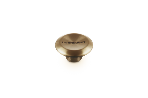 Le Creuset Dekselknop Signature RVS Licht-Goudkleurig Ø4,7cm