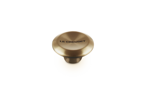 Le Creuset Dekselknop Signature RVS Licht-Goudkleurig Ø5,7cm