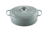 Le Creuset Braadpan Ovaal Signature 'Sea Salt' Ø31cm / 6,3L