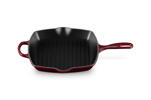 Le Creuset Grillpan Vierkant 26x26cm Grillit® 'Garnet'