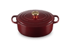 Le Creuset Braadpan Ovaal Signature 'Garnet'