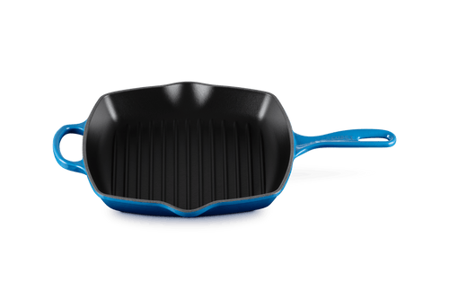 Le Creuset Grillpan Vierkant 26x26cm Grillit® 'Azure'