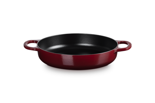 Le Creuset Hapjespan Twee handgrepen 'Garnet' Ø28cm / 3.2L