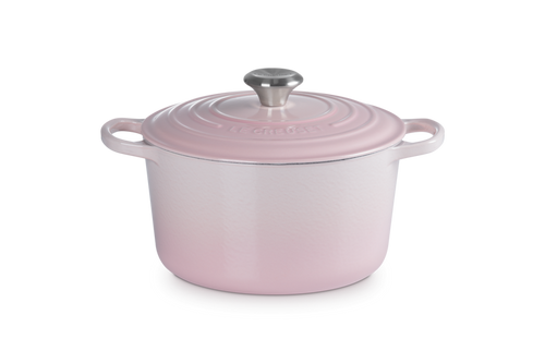 Le Creuset Braadpan Hoog 'Shell Pink' ø24cm / 5L