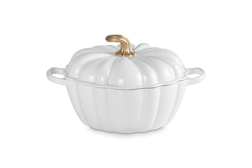 Le Creuset Gietijzeren Braadpan 'Pompoen Wit' ø24cm / 3.7L