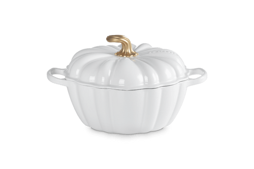 Le Creuset Gietijzeren Braadpan 'Pompoen Wit' ø24cm / 3.7L
