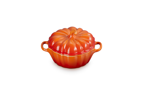 Le Creuset Mini-Braadpan / Voorraadpot 'Pompoen Oranje'