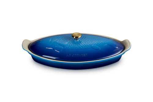 Le Creuset Ovenschaal Vis 'Azure'