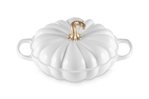 Le Creuset Campagnard Pompoen Ø28cm / 2,5L 'Wit'