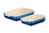 Le Creuset Ovenschalen Set van 2 'Azure' 25 & 32cm