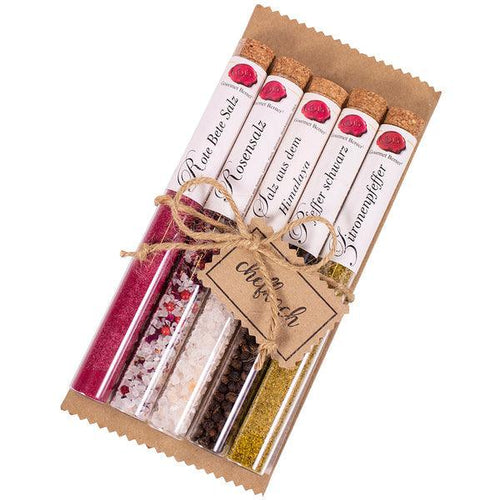 Gourmet Berner Giftset Specerijen & Kruiden 5-board