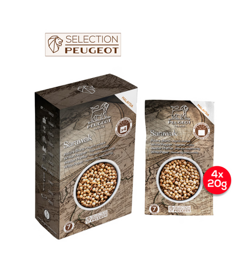 Peugeot Witte peper 'Sarawak' 3 x 20gr