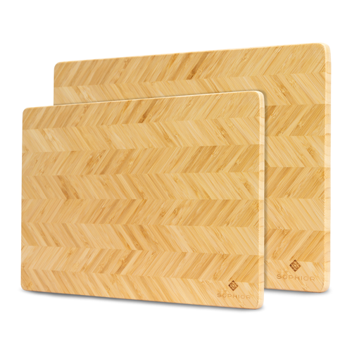Snijplankenset Bamboe – 42×35×1.8 cm & 35×25×1.8 cm