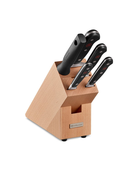Wusthof Messenblok 6-delig 'Classic Black'