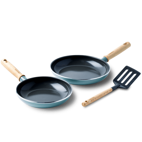 Greenpan Koekenpannenset 20/24cm 'Mayflower' met spatel