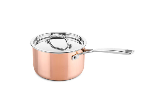 DUCQ Koperen Steelpan Ø16cm / 1,5L