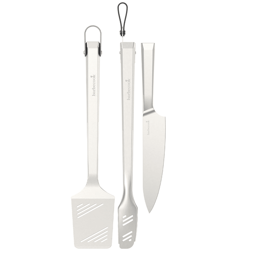 Barbecook Premium set met spatel, mes en tang