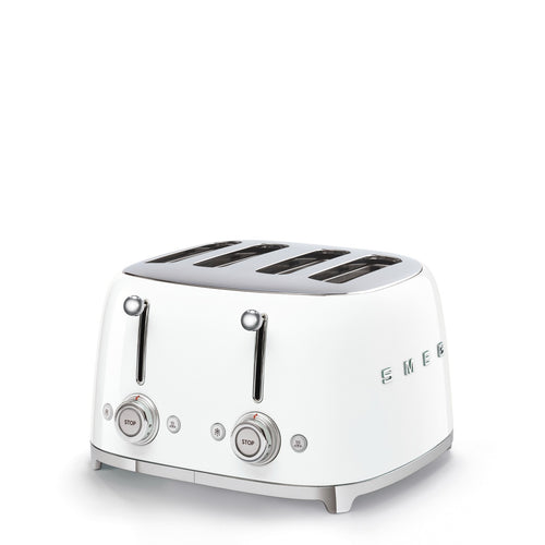 Smeg Broodrooster 4x4 'Wit' TSF03WHEU