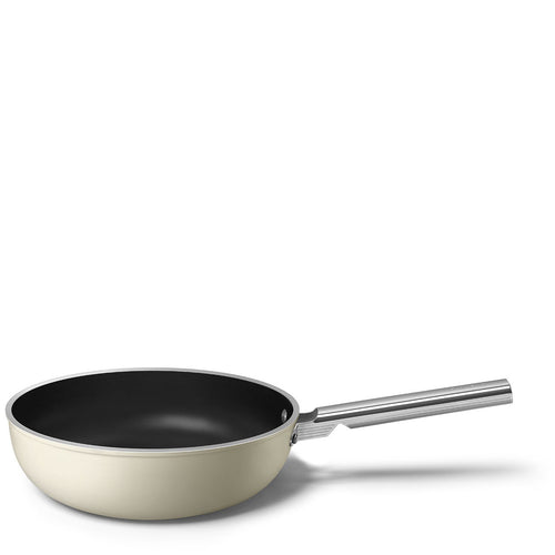 Smeg Wokpan Keramisch Ø30cm / 6.6L 'Creme'