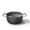 Smeg Braadpan Keramisch Ø24cm / 4.8L 'Zwart'