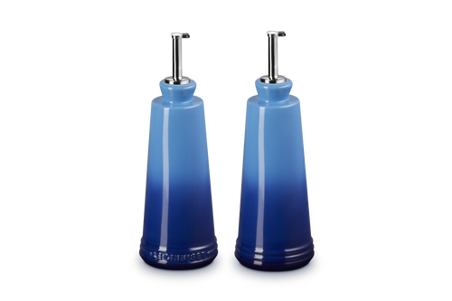 Le Creuset Olie- en Azijnset 300ml Signature 'Azure'