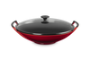 Le Creuset Gietijzeren Wokpan Ø36cm / 4.5L 'Kersenrood'